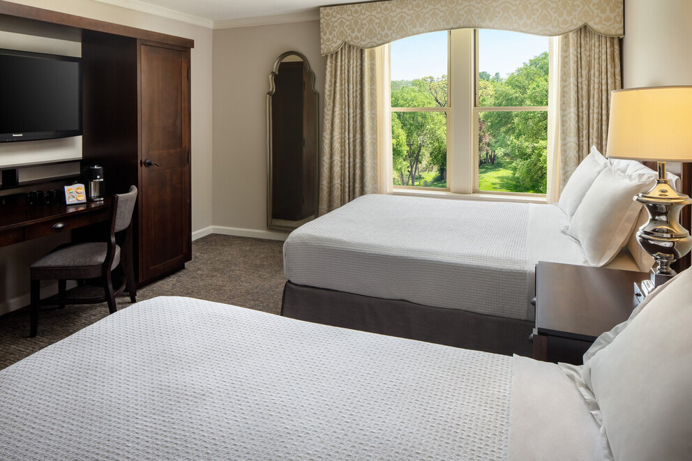 Classic Two Queen Bedroom at The Elms Hotel and Spa