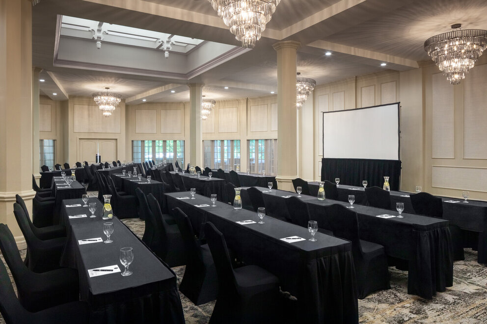 Grand Ballroom Classroom at The Elms Hotel and Spa