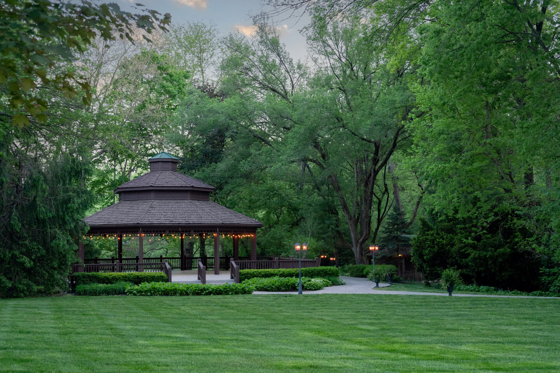 Gazebo at The Elms